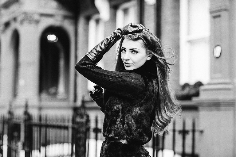 Ladies fashion photoshoot in Chelsea, London