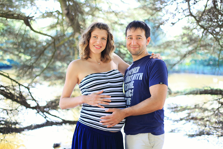 Pregnancy photo shoot in Osterley park London