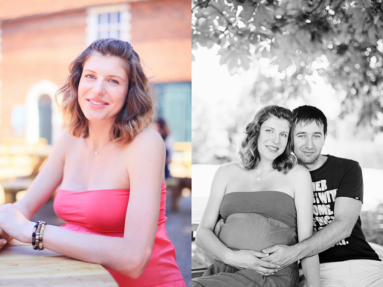 Pregnancy photo shoot in Osterley park London