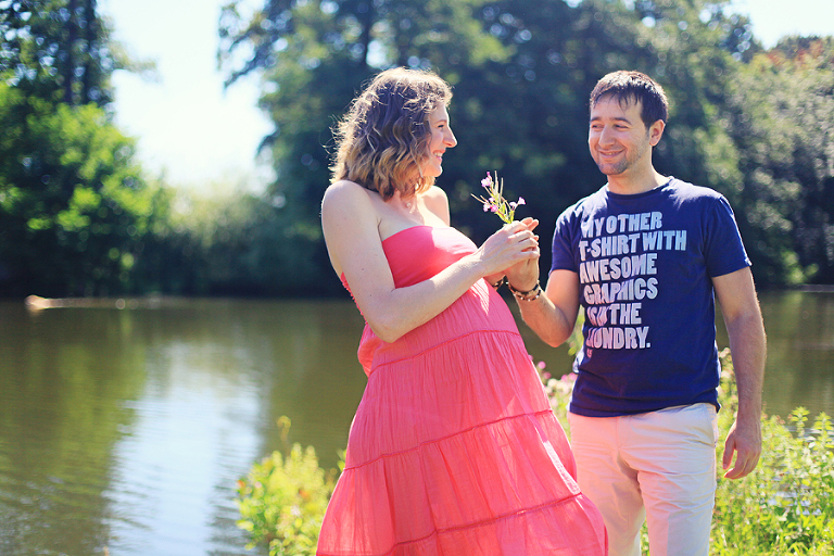 Pregnancy photo shoot in Osterley park London