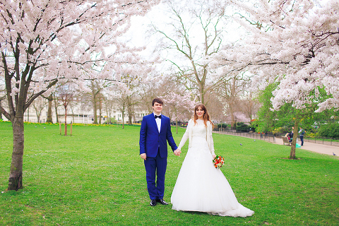 Wedding_photoshoot_London_Westminster_Bayswater_Big_Ben_Tower_Bridge_park_spring_cherry_blossom_129