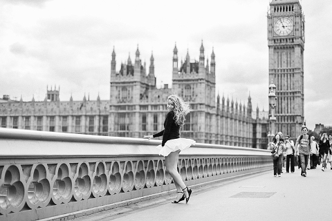 London portrait outdoor photo shoot Big Ben Westminster 08