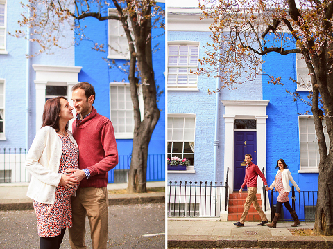pregnancy photo shoot in notting hill london couple hyde park spring_ (1)