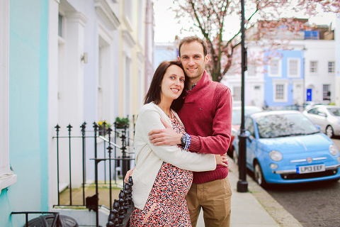 pregnancy photo shoot in notting hill london couple hyde park spring_ (2)