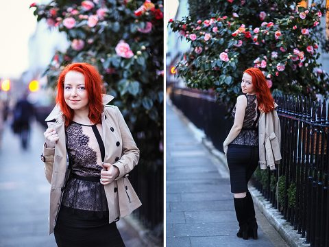 portrait glamour street style photo shoot london liverpool station covent garden kensington evening_34