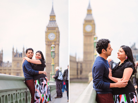 Couple photo shoot London engagement love story tower bridge big ben  (8)