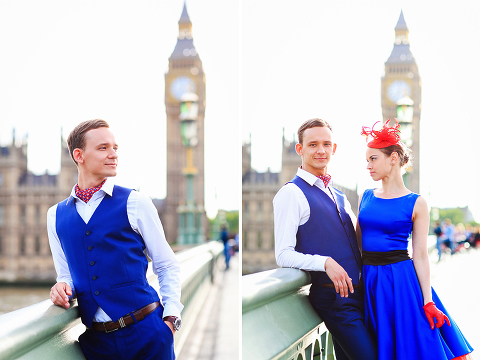 engagement London photo shoot photographer wedding pre-wedding westminster big ben love couple romantic 50's (12)