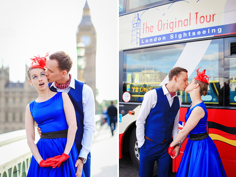 engagement London photo shoot photographer wedding pre-wedding westminster big ben love couple romantic 50's (16)