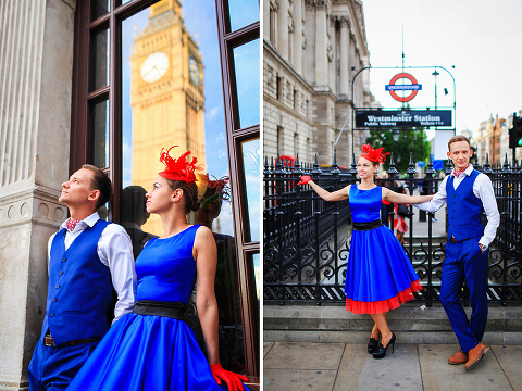 engagement London photo shoot photographer wedding pre-wedding westminster big ben love couple romantic 50's (21)