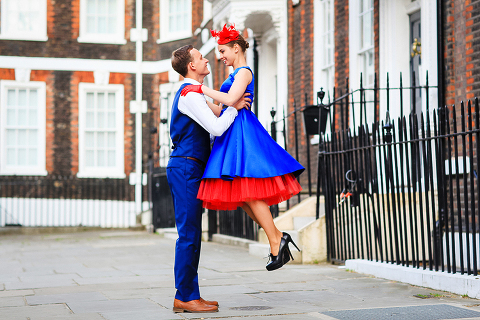 engagement London photo shoot photographer wedding pre-wedding westminster big ben love couple romantic 50's (40)