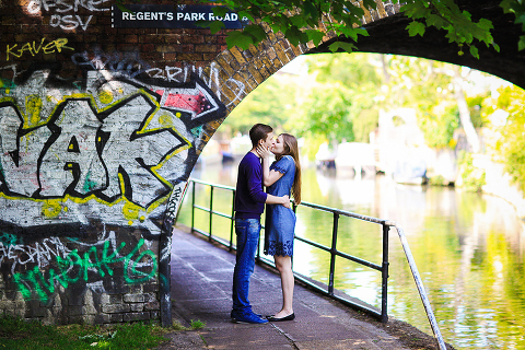 engagement pre wedding couples love story photo shoot summer London Regents park Belsize Marylebone (35)