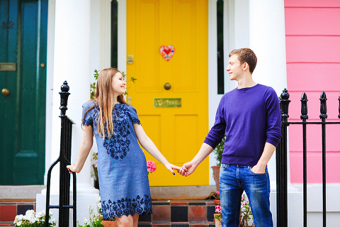 engagement pre wedding couples love story photo shoot summer London Regents park Belsize Marylebone (37)