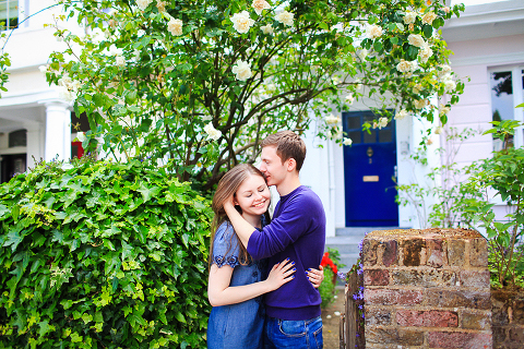 engagement pre wedding couples love story photo shoot summer London Regents park Belsize Marylebone (39)