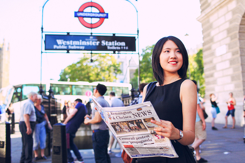 portrait fashion photo shoot London Big Ben Westminster (7)