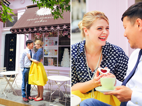 engagement pre wedding couples photography London Big Ben Chelsea Peggy Porschen cakes St Paul Tower Bridge Chelsea (10)