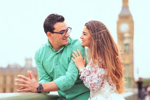engagement pre wedding photographer London love story couples photo shoot Westminster Big Ben  Regents park _ (7)