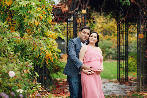 pregnancy maternity couples photo shoot autumn London Regent's park (10)