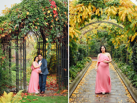 pregnancy maternity couples photo shoot autumn London Regent's park (11)