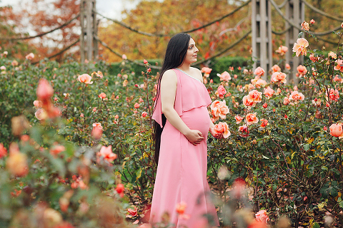 pregnancy maternity couples photo shoot autumn London Regent's park (12)