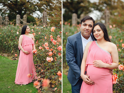 pregnancy maternity couples photo shoot autumn London Regent's park (13)