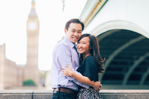 couples engagement love story pre wedding London photo shoot rainy day autumn westminster big ben  (7)