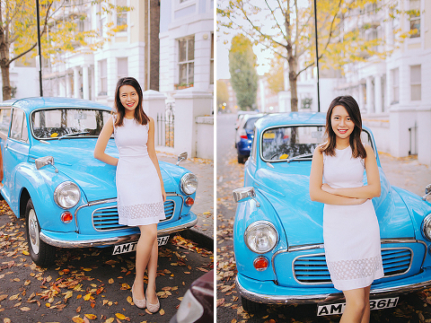 autumn outdoor portrait photo shoot notting hill London evening night sunset (16)