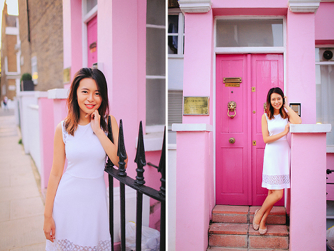 autumn outdoor portrait photo shoot notting hill London evening night sunset (17)