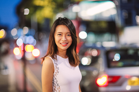 autumn outdoor portrait photo shoot notting hill London evening night sunset (20)
