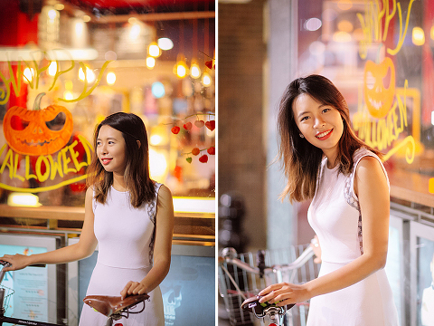 autumn outdoor portrait photo shoot notting hill London evening night sunset (22)