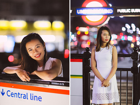 autumn outdoor portrait photo shoot notting hill London evening night sunset (27)