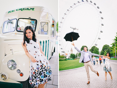 engagement pre wedding couples love story photo shoot westminster London tower bridge rainy day big ben south bank (18)