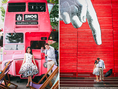 engagement pre wedding couples love story photo shoot westminster London tower bridge rainy day big ben south bank (19)