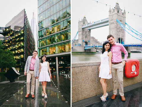 engagement pre wedding couples love story photo shoot westminster London tower bridge rainy day big ben south bank (25)