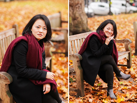 outdoor autumn portrait photo shoot London Holborn Lincolns Inn Covent Garden (13)