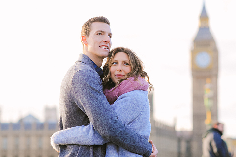 engagement love story pre wedding couples photo shoot London autumn Westminster Big Ben (11)