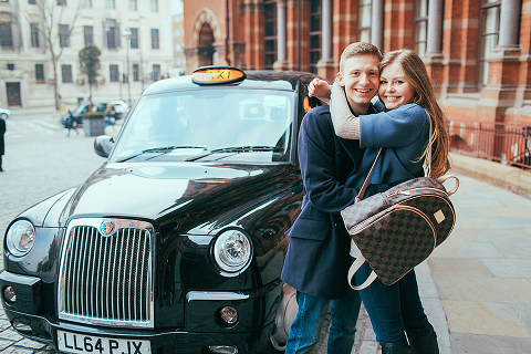 engagement love story couples pre wedding photo shoot London Kings Cross st Pancras station (23)