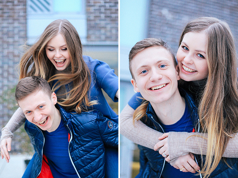 engagement love story couples pre wedding photo shoot London Kings Cross st Pancras station (35)