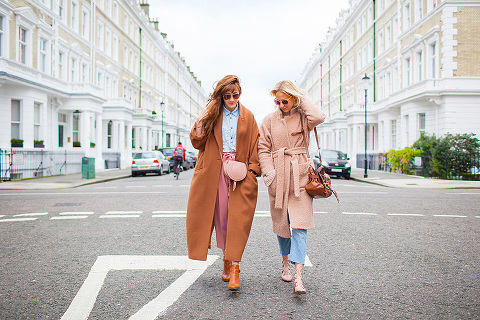 street style fashion photo shoot blogger london kensington winter belle and bunty