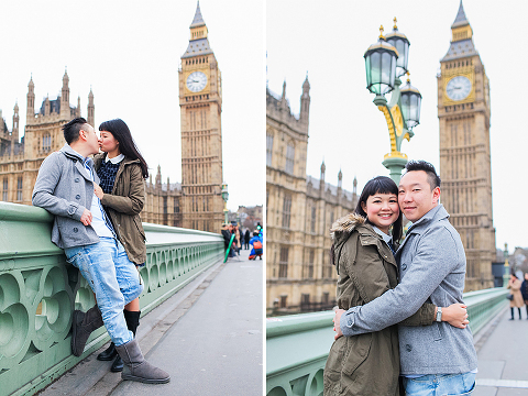 pre wedding engagement photography london Big Ben Westminster winter couples love story (17)