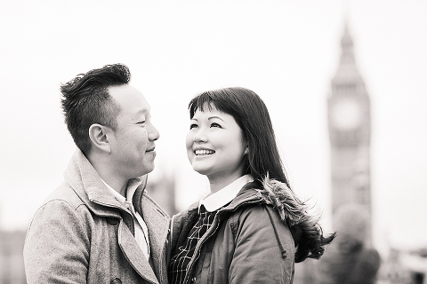 pre wedding engagement photography london Big Ben Westminster winter couples love story (21)
