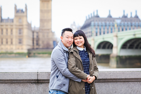 pre wedding engagement photography london Big Ben Westminster winter couples love story (35)