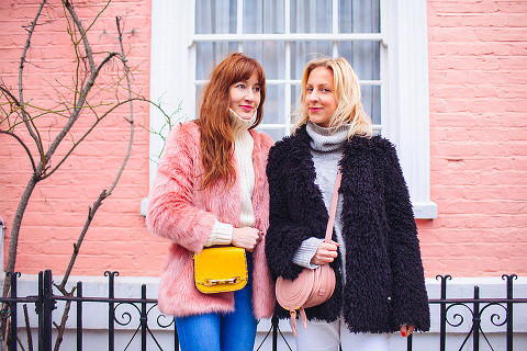 street style fashion portrait photographer London Notting Hill winter Belle and Bunty colourful (3)