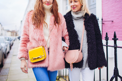 street style fashion portrait photographer London Notting Hill winter Belle and Bunty colourful (6)