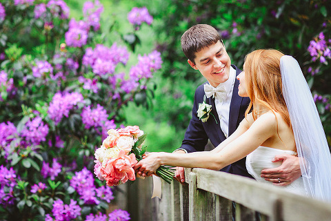 Wedding summer London Chelsea High Rocks Kent Tunbridge Wells red hair bride  (15)