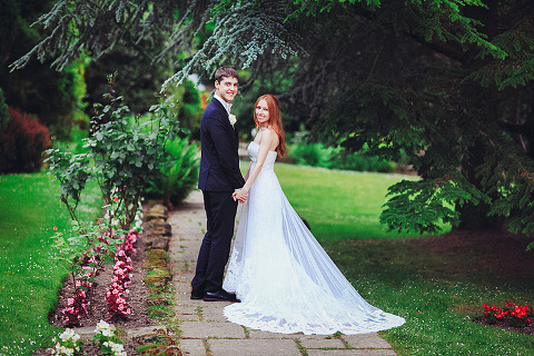 Wedding summer London Chelsea High Rocks Kent Tunbridge Wells red hair bride  (27)