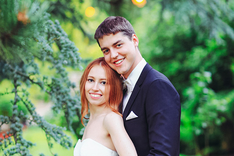 Wedding summer London Chelsea High Rocks Kent Tunbridge Wells red hair bride  (32)