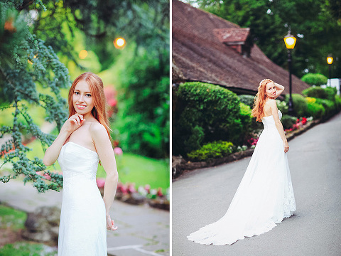 Wedding summer London Chelsea High Rocks Kent Tunbridge Wells red hair bride  (33)