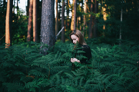 fern forest photo expressive portrait green england margarita karenko (2)
