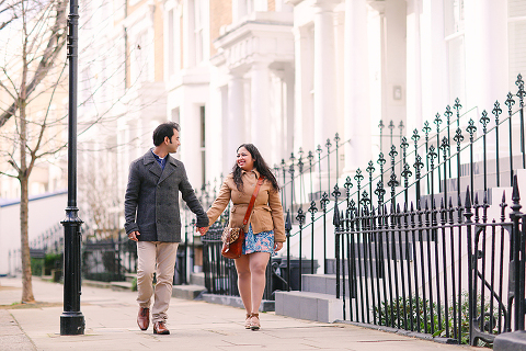 notting hill london winter engagement love couples engagement photo shoot portobello