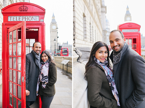winter London outdoor couples Valentines day photo shoot engagement Westminster Big Ben tower Bridge (13)